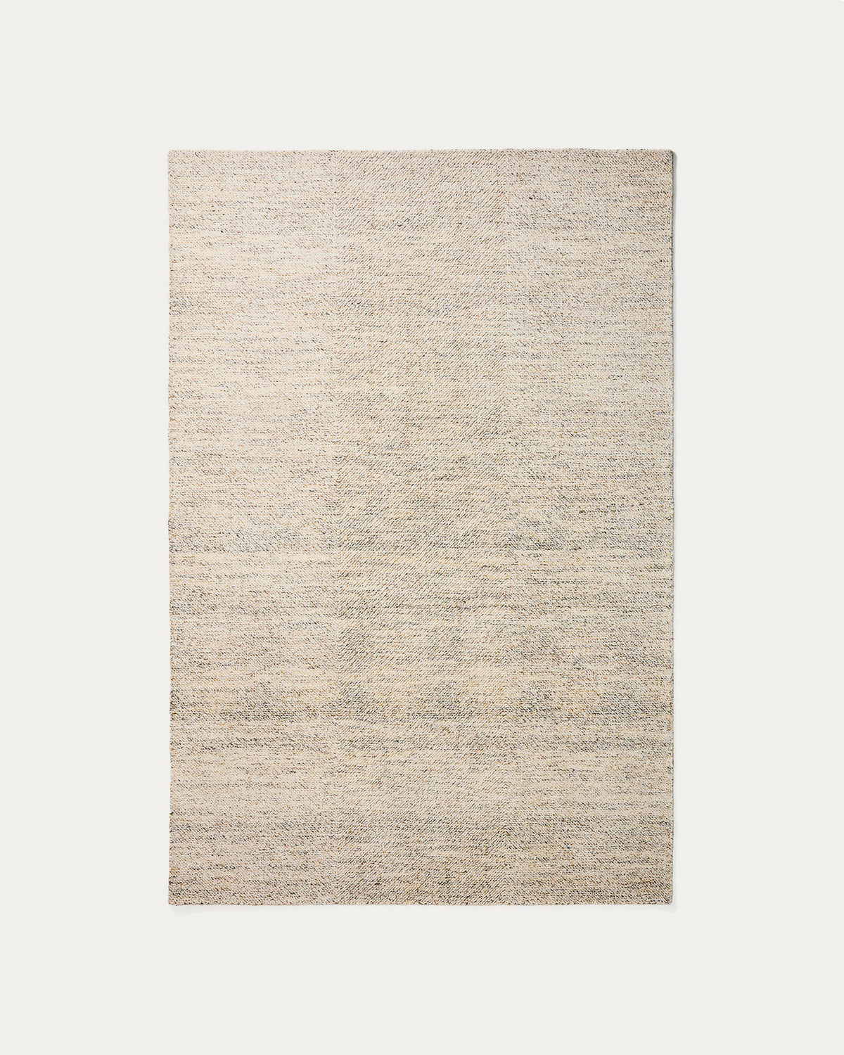 Teppich Lenuo aus Wolle und Baumwolle mit Jacquardmuster in Écru 160 x 230 cm in Ecru präsentiert im Onlineshop von KAQTU Design AG. Teppich ist von Kave Home