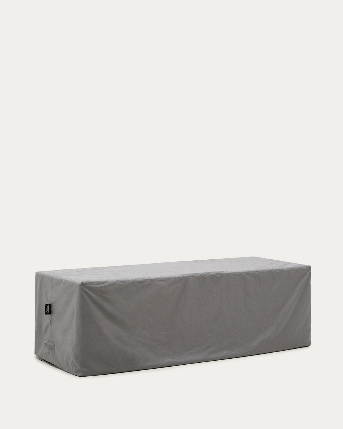 Schutzhülle Iria für grossen rechteckigen Outdoor-Tisch max. 300 x 115 cm in Grau präsentiert im Onlineshop von KAQTU Design AG. Gartenmöbelabeckung ist von Kave Home