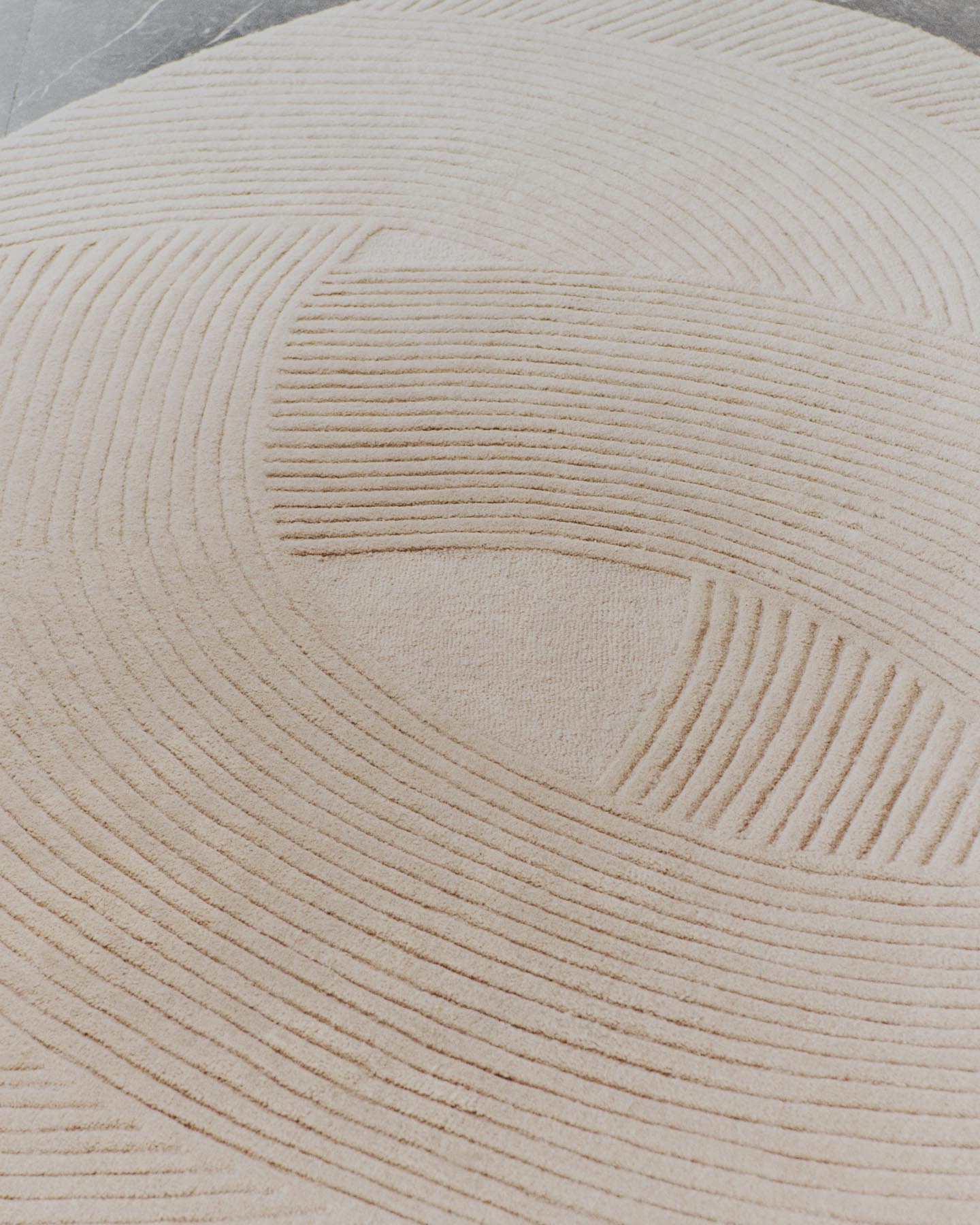 Teppich Domm aus Wolle beige 160 x 230 cm in Ecru präsentiert im Onlineshop von KAQTU Design AG. Teppich ist von Kave Home