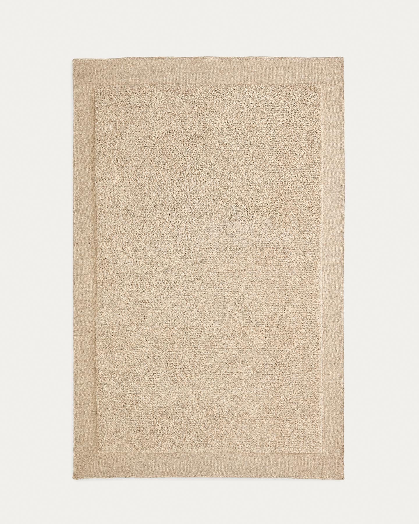 Wollteppich Marely, beige, 300 x 200 cm in Beige präsentiert im Onlineshop von KAQTU Design AG. Teppich ist von Kave Home