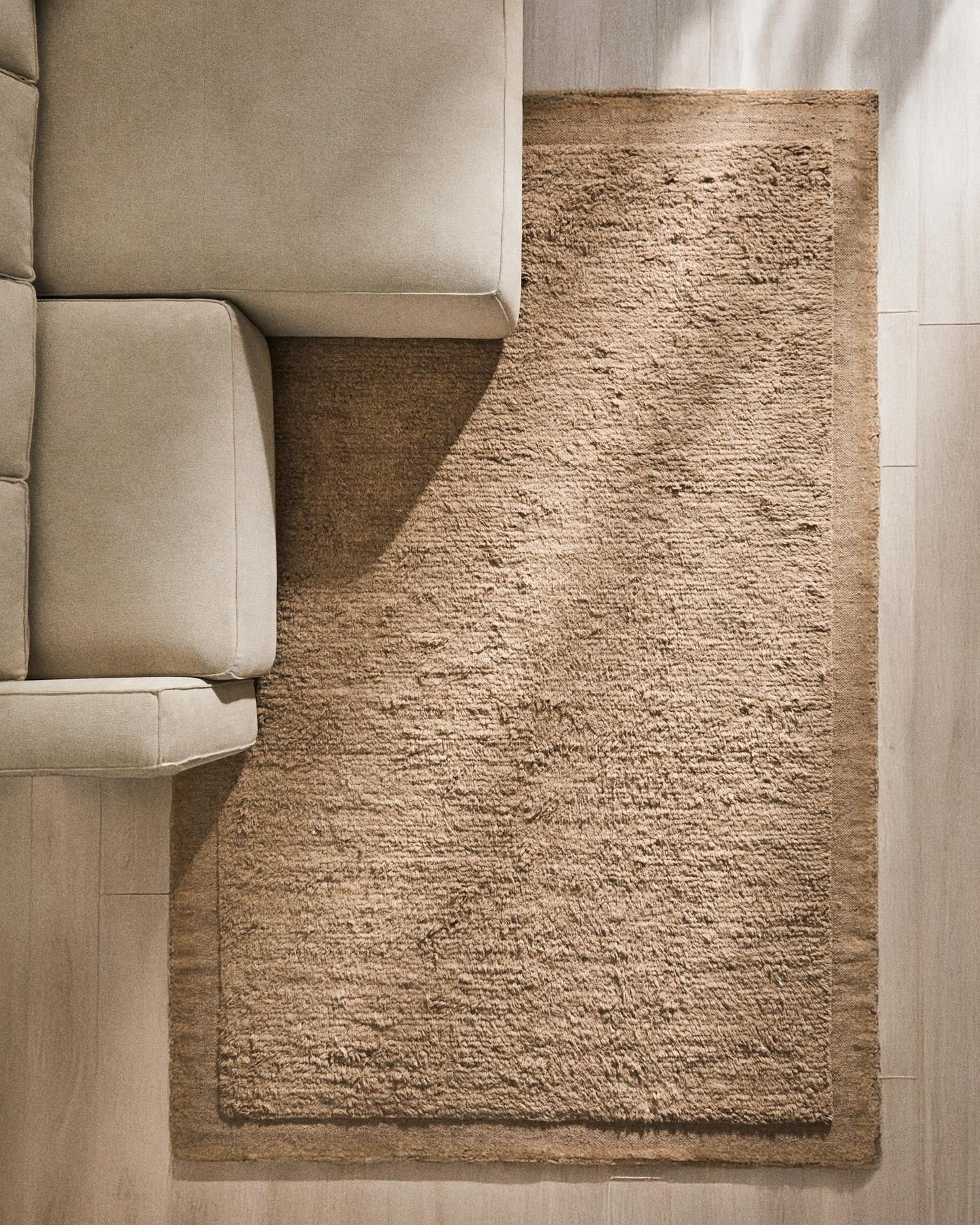 Wollteppich Marely, beige, 300 x 200 cm in Beige präsentiert im Onlineshop von KAQTU Design AG. Teppich ist von Kave Home