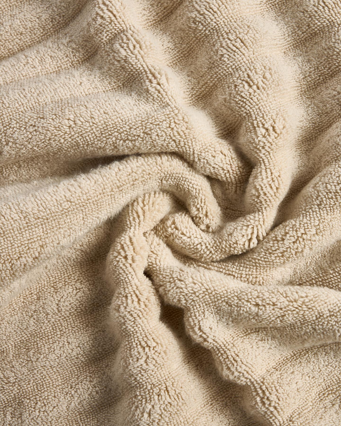 Badetuch Navira aus 100 % Baumwolle, beige, 70 X 140 cm in Beige präsentiert im Onlineshop von KAQTU Design AG. Badetuch ist von Kave Home