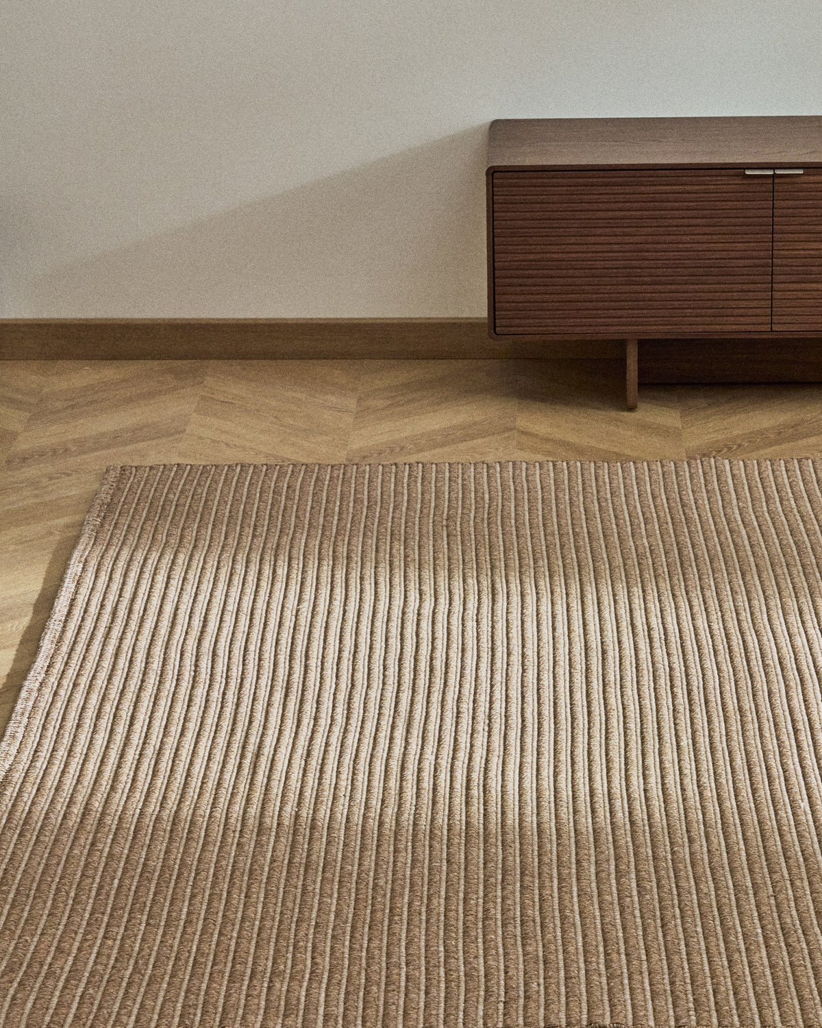 Teppich Ardelia aus Synthetikfasern écru 160 x 230 cm in Ecru präsentiert im Onlineshop von KAQTU Design AG. Outdoor Teppich ist von Kave Home