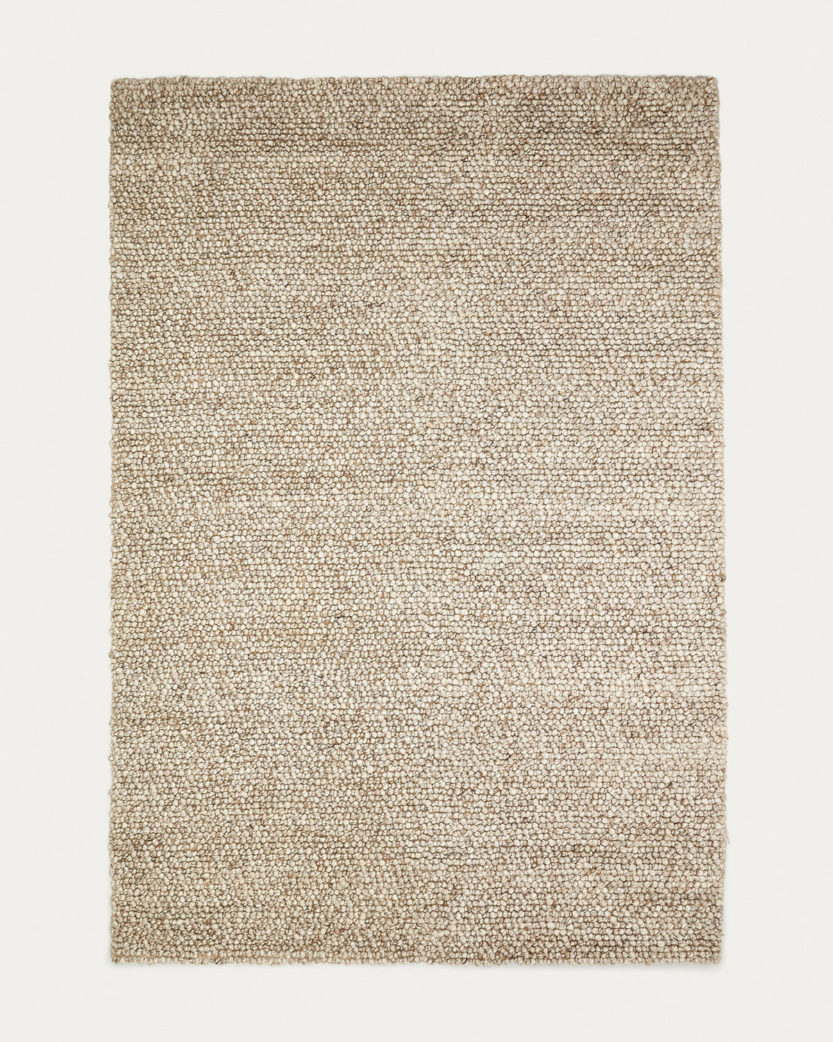 Lubrin Teppich aus Wolle in Grau 200 x 300 cm in präsentiert im Onlineshop von KAQTU Design AG. Teppich ist von Kave Home