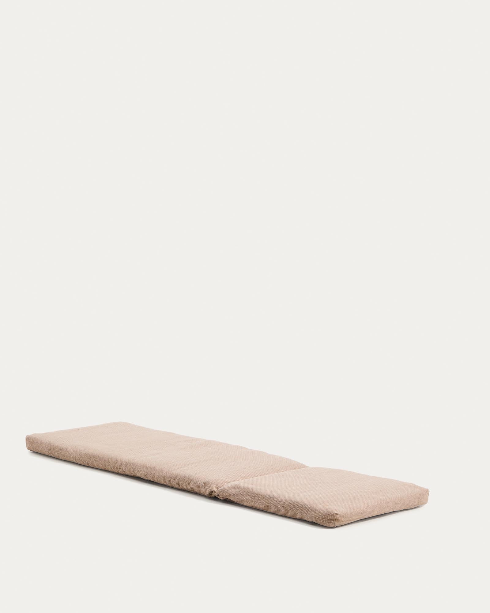 Sonnenliegekissen Maoni 100 % PET beige 50 x 175 cm in Beige präsentiert im Onlineshop von KAQTU Design AG. Gartenkissen ist von Kave Home