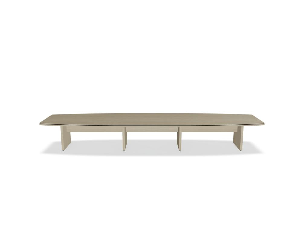 Status X10 - Chefzimmertisch in Eiche Grau präsentiert im Onlineshop von KAQTU Design AG. Konferenztisch ist von Mdd