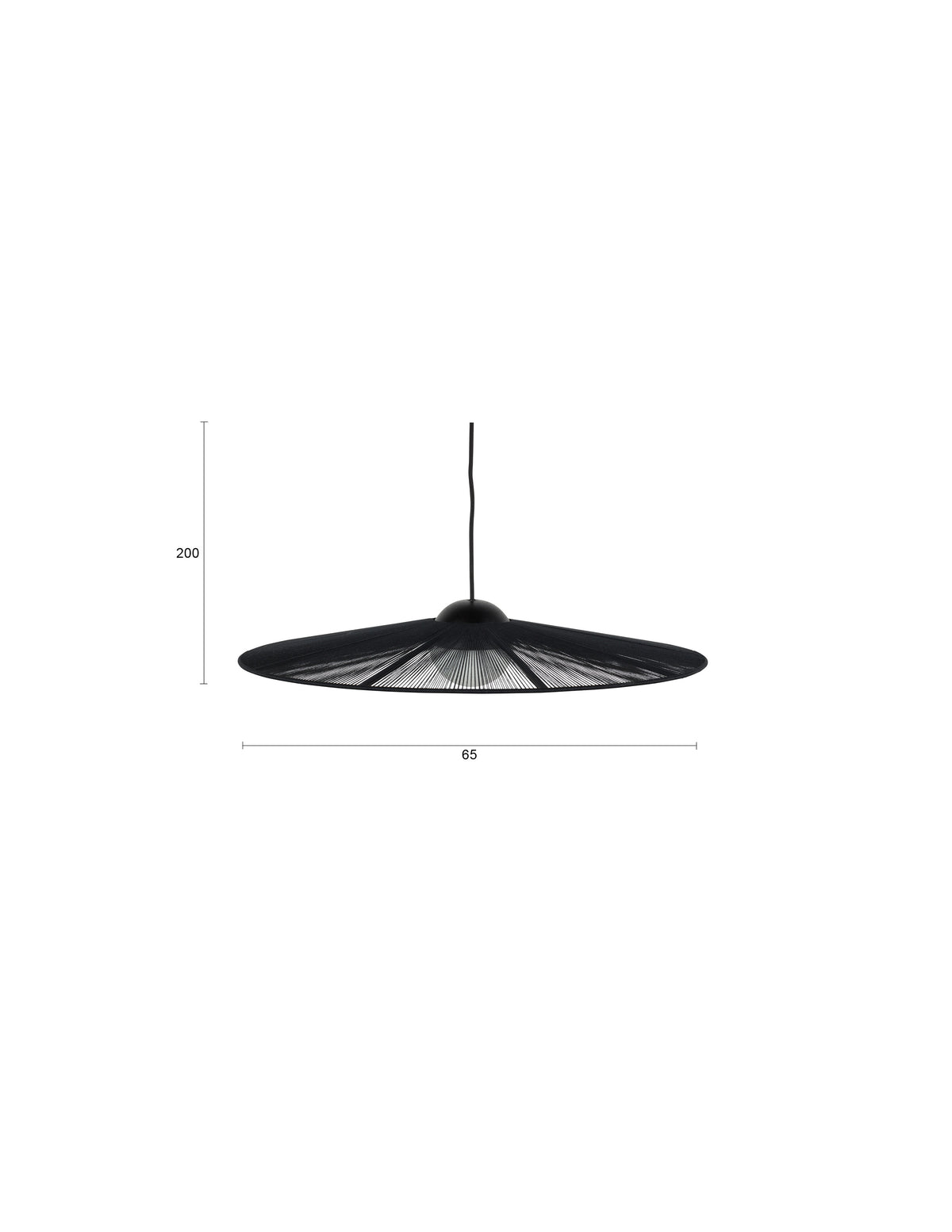 Pendellampe Belle S in Schwarz präsentiert im Onlineshop von KAQTU Design AG. Pendelleuchte ist von Zuiver