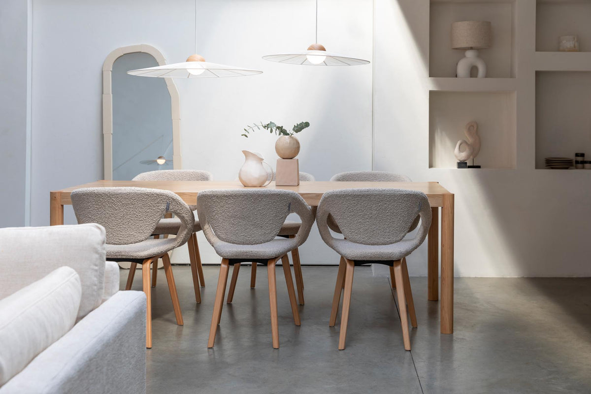 Pendellampe Belle L in beige präsentiert im Onlineshop von KAQTU Design AG. Pendelleuchte ist von Zuiver
