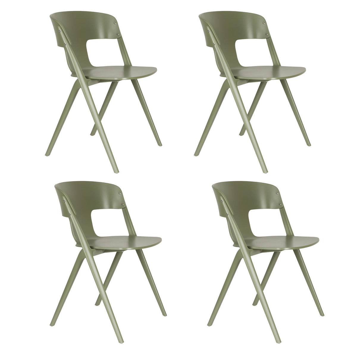 Gartenstuhl Horizon in Forest Green präsentiert im Onlineshop von KAQTU Design AG. Gartenstuhl ist von Zuiver