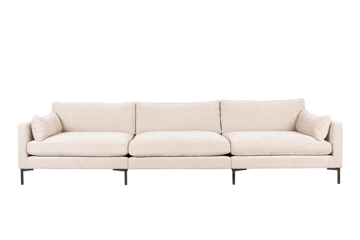 Summer Sofa 4,5-Sitzer in Creme präsentiert im Onlineshop von KAQTU Design AG. 4er Sofa ist von Zuiver