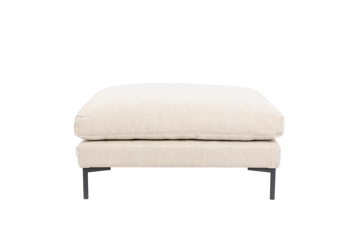 Hocker Summer in Creme präsentiert im Onlineshop von KAQTU Design AG. Pouf ist von Zuiver