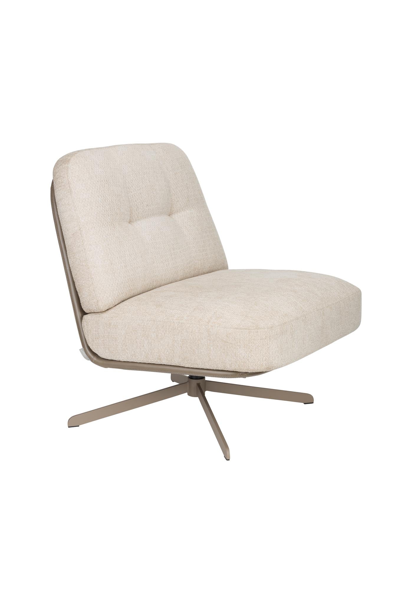 Sessel Benjamin in Beige präsentiert im Onlineshop von KAQTU Design AG. Sessel ist von Zuiver