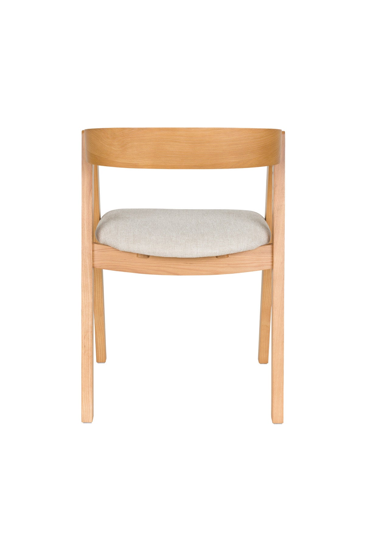 Stuhl Mads in Natur präsentiert im Onlineshop von KAQTU Design AG. Stuhl ist von Zuiver