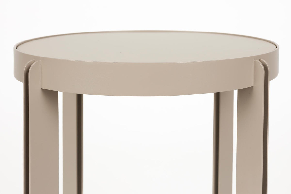 Beistelltisch Centre in beige präsentiert im Onlineshop von KAQTU Design AG. Beistelltisch ist von Zuiver
