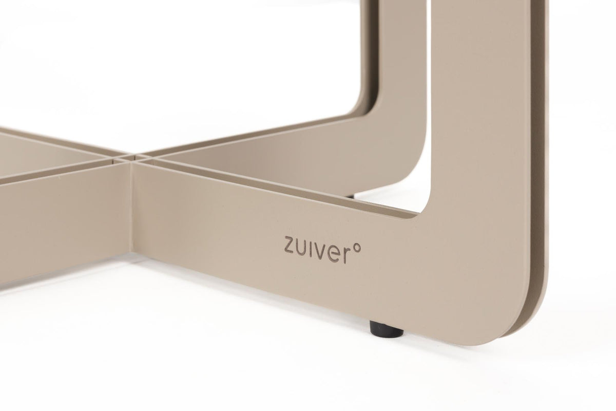 Beistelltisch Centre in beige präsentiert im Onlineshop von KAQTU Design AG. Beistelltisch ist von Zuiver