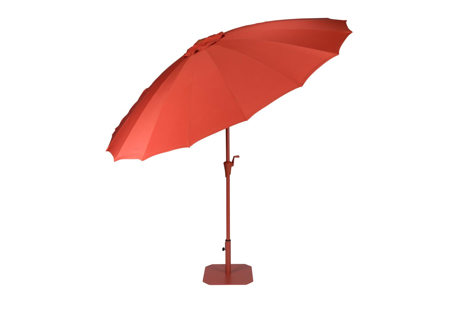 Entdecken Sie den stilvollen Sunbrella Sunshine Set Marsala von Zuiver – der perfekte Sonnenschirm für Ihren Außenbereich, robust und elegant.