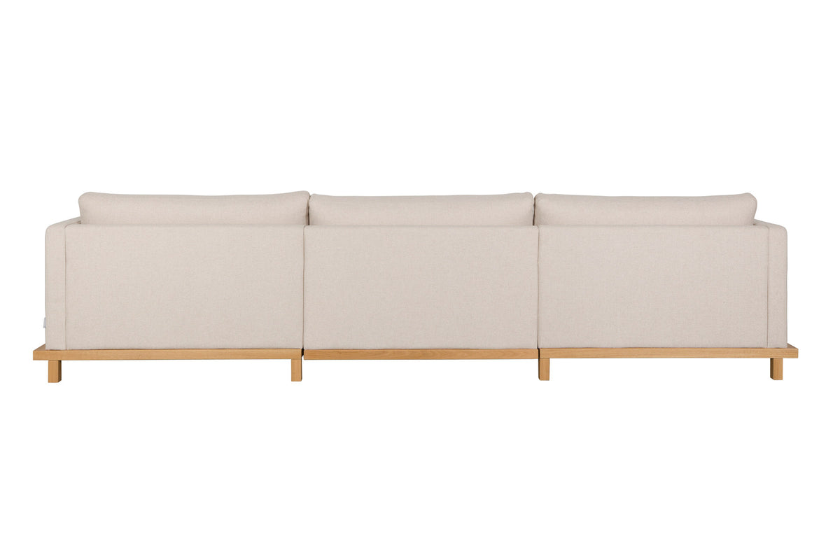 Sofa Blossom 4.5-Sitzer in Creme präsentiert im Onlineshop von KAQTU Design AG. 4er Sofa ist von Zuiver