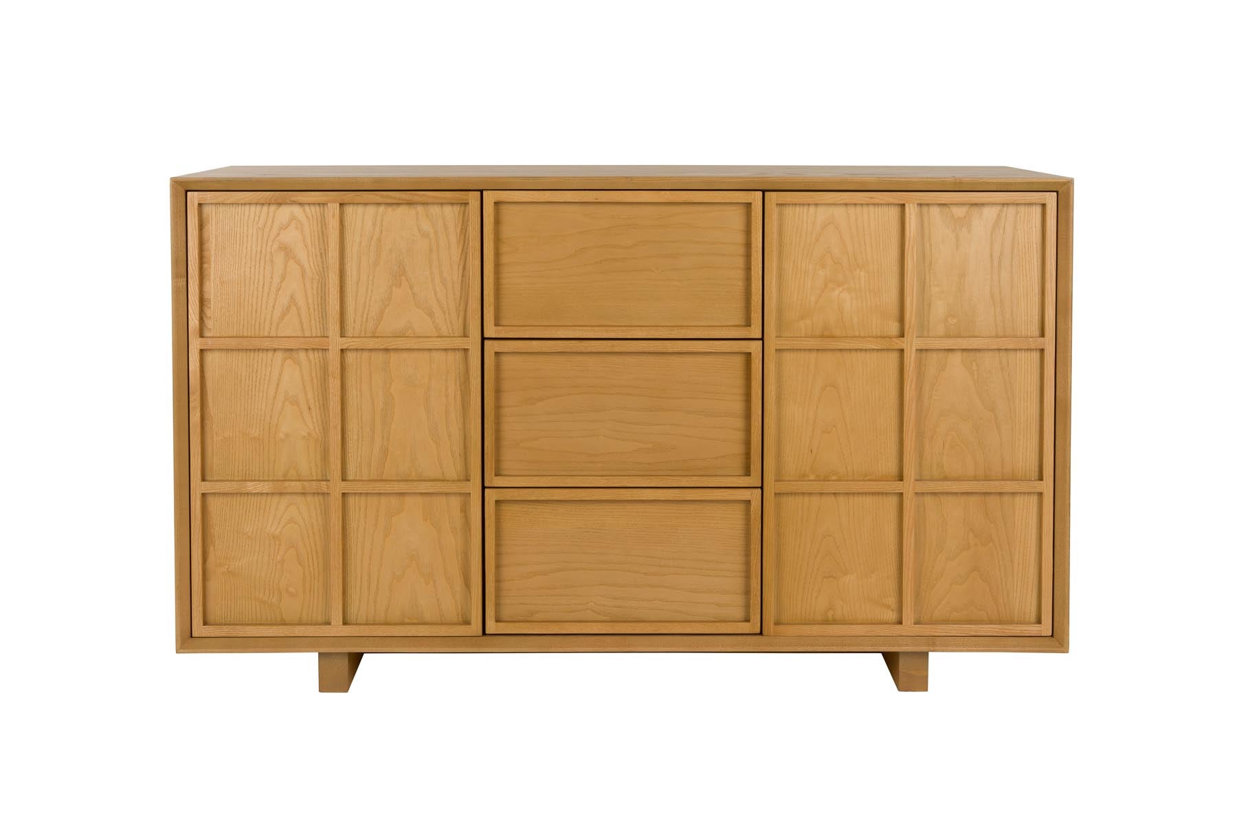 Sideboard Raster High in Natural präsentiert im Onlineshop von KAQTU Design AG. Sideboard ist von Zuiver