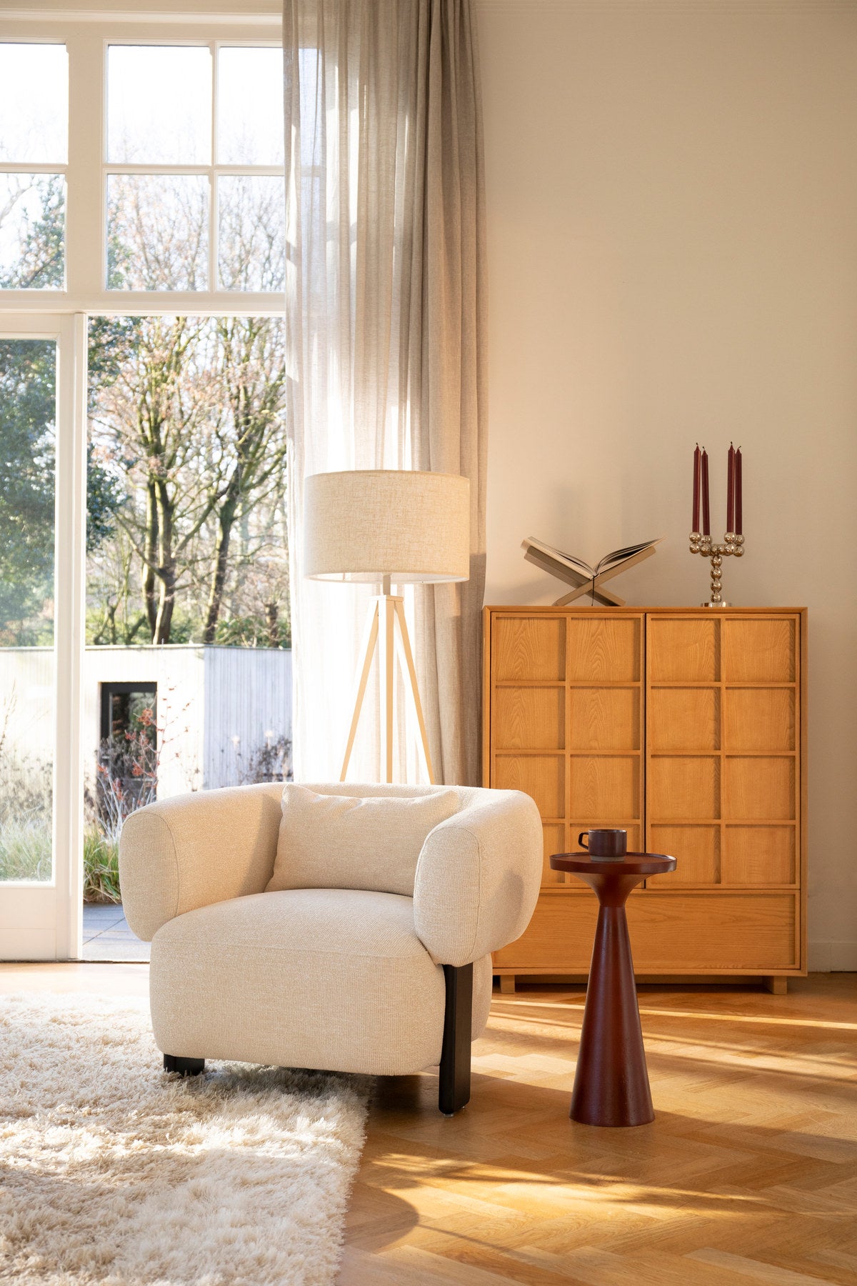Cabinet Raster in Natur präsentiert im Onlineshop von KAQTU Design AG. Cabinet ist von Zuiver