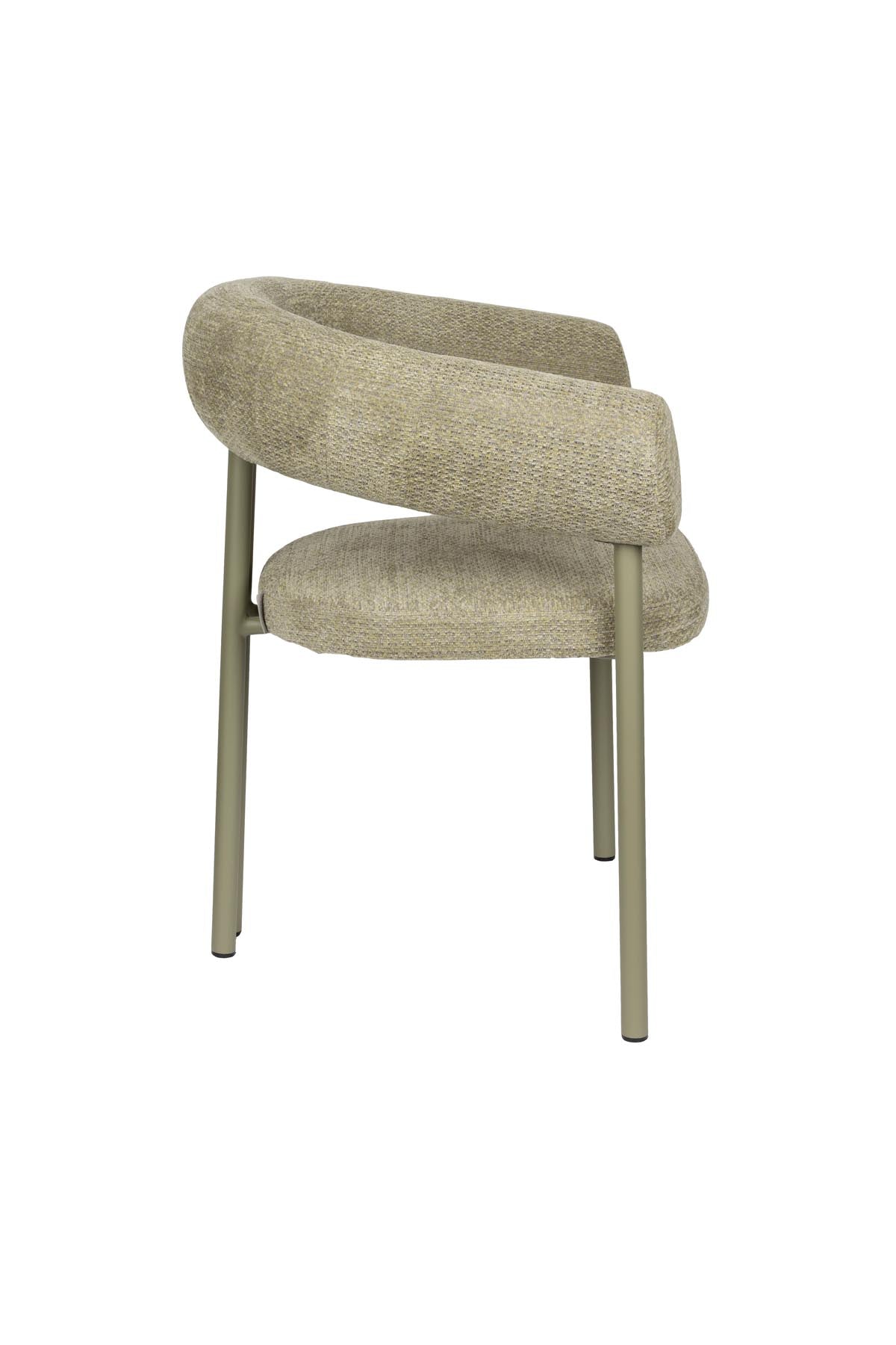 Armlehnstuhl Heels in grün präsentiert im Onlineshop von KAQTU Design AG. Stuhl mit Armlehne ist von Zuiver