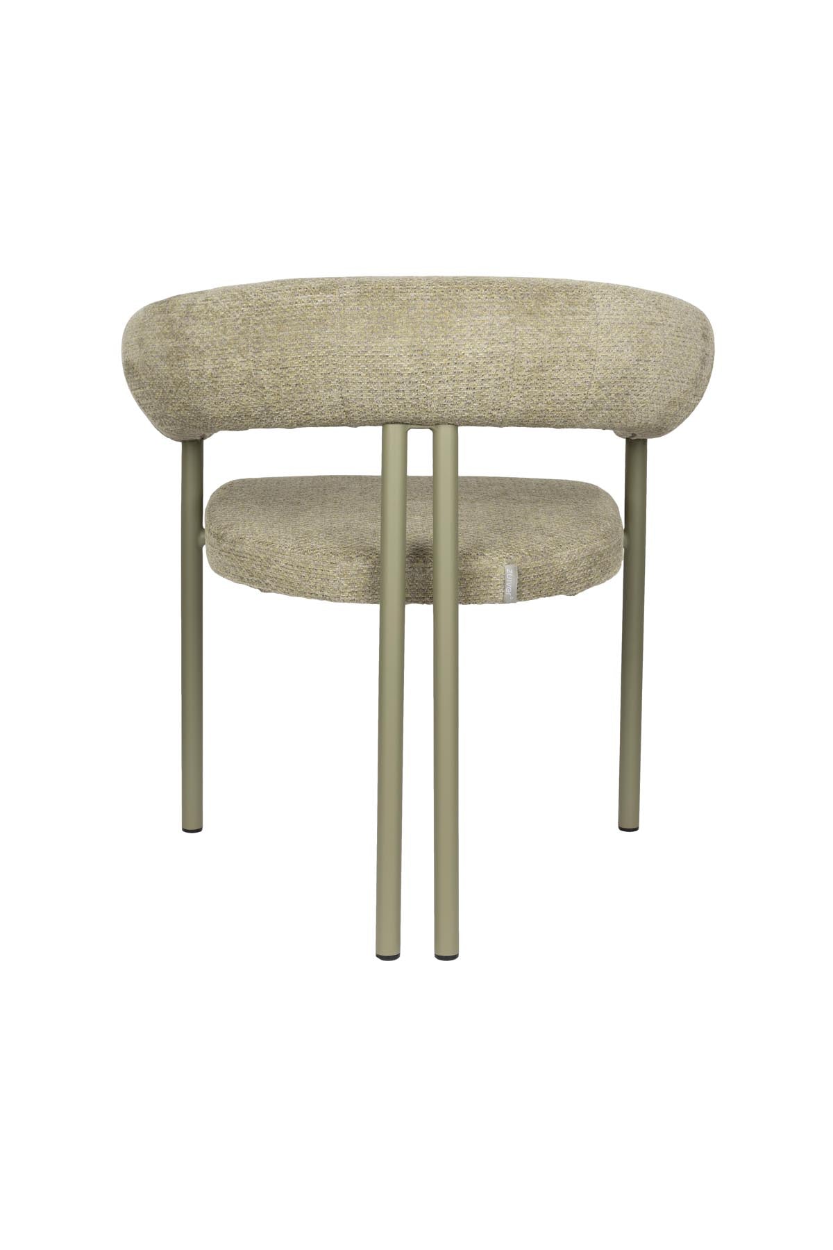 Armlehnstuhl Heels in grün präsentiert im Onlineshop von KAQTU Design AG. Stuhl mit Armlehne ist von Zuiver