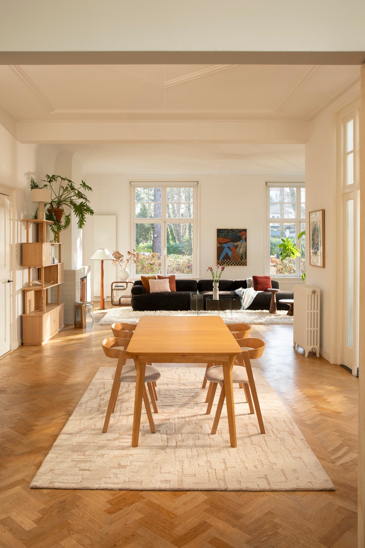 Esstisch Ellen in Natur präsentiert im Onlineshop von KAQTU Design AG. Esstisch ist von Zuiver