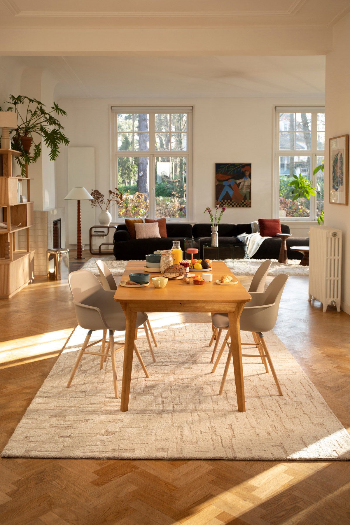 Esstisch Ellen in Natur präsentiert im Onlineshop von KAQTU Design AG. Esstisch ist von Zuiver