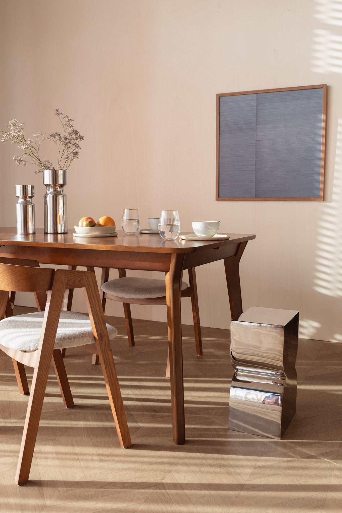 Esstisch Ellen in Natur präsentiert im Onlineshop von KAQTU Design AG. Esstisch ist von Zuiver