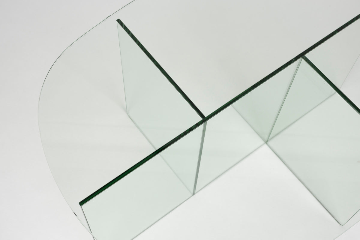 Couchtisch Linea in Transparent präsentiert im Onlineshop von KAQTU Design AG. Couchtisch ist von Zuiver