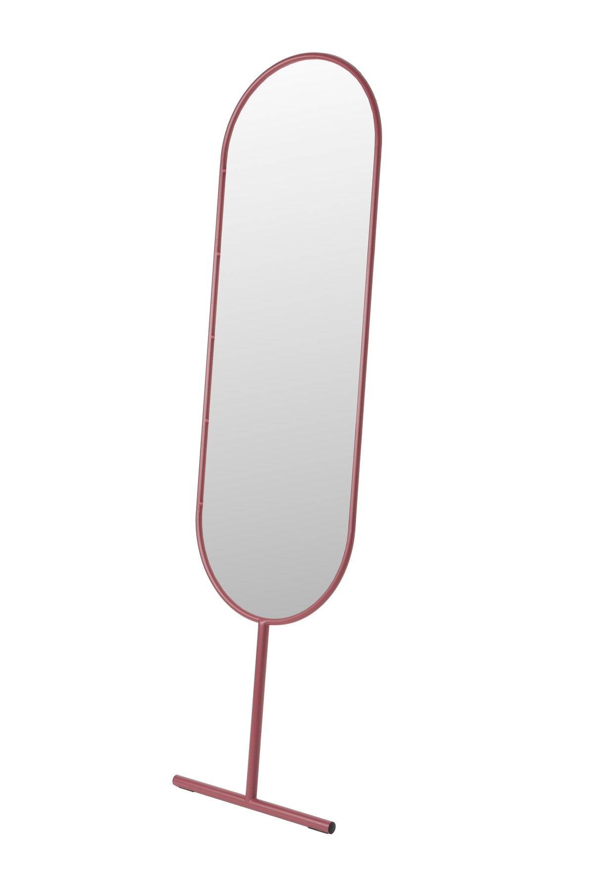 Spiegel Tess Marsala in Rot präsentiert im Onlineshop von KAQTU Design AG. Standspiegel ist von Zuiver