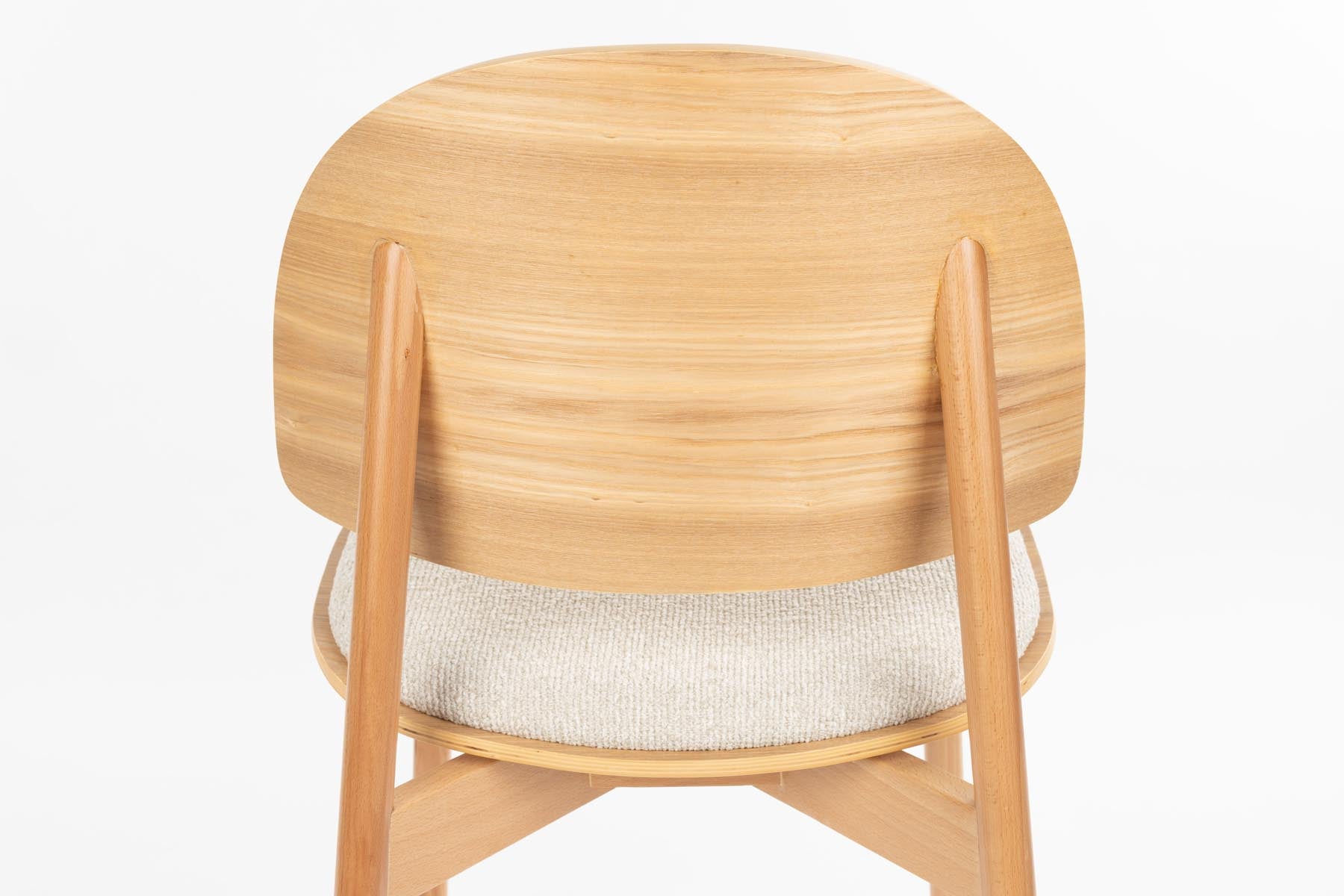 Stuhl Sunrise in Natürlich präsentiert im Onlineshop von KAQTU Design AG. Stuhl ist von Zuiver