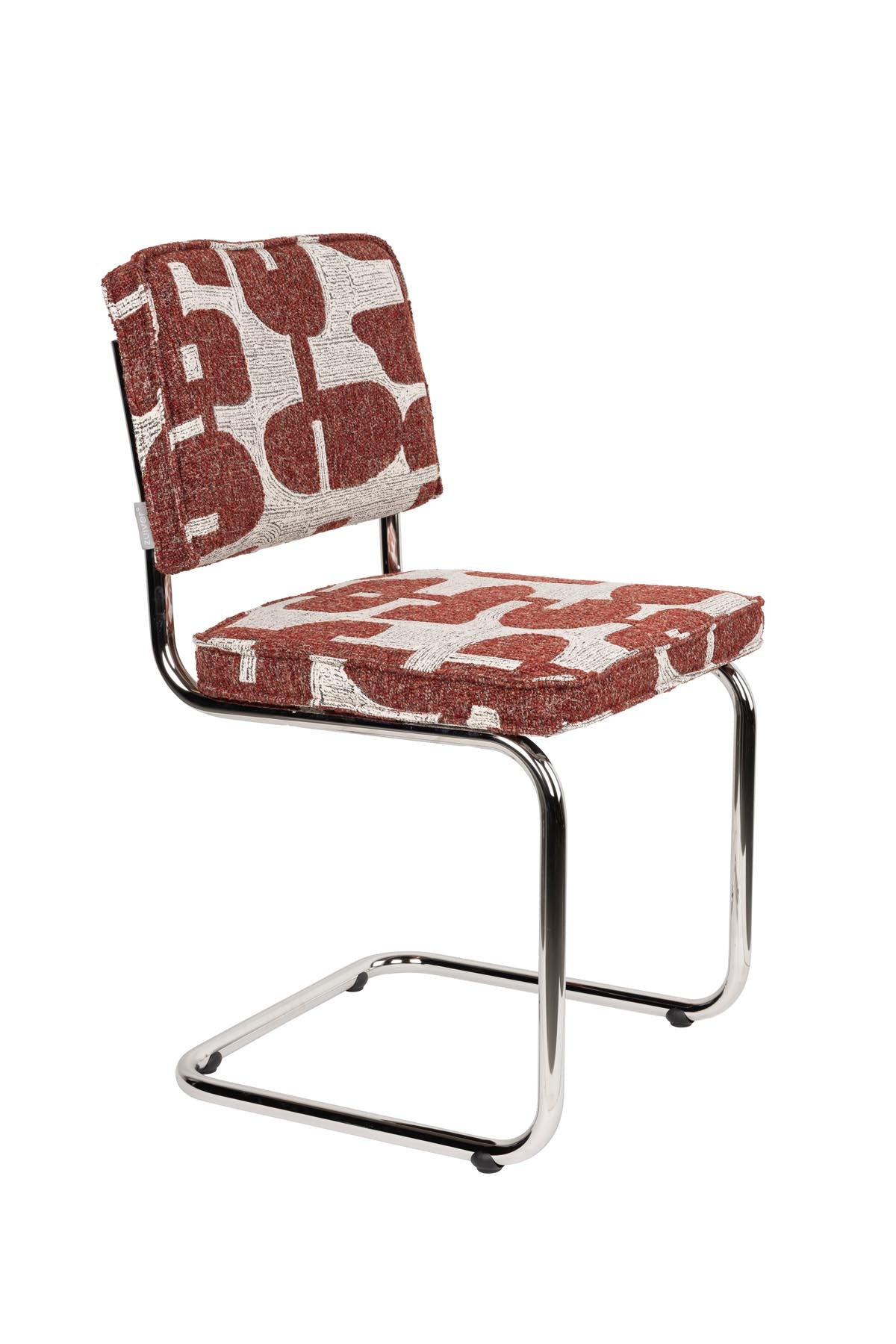Stuhl Ridge in Rot präsentiert im Onlineshop von KAQTU Design AG. Stuhl ist von Zuiver