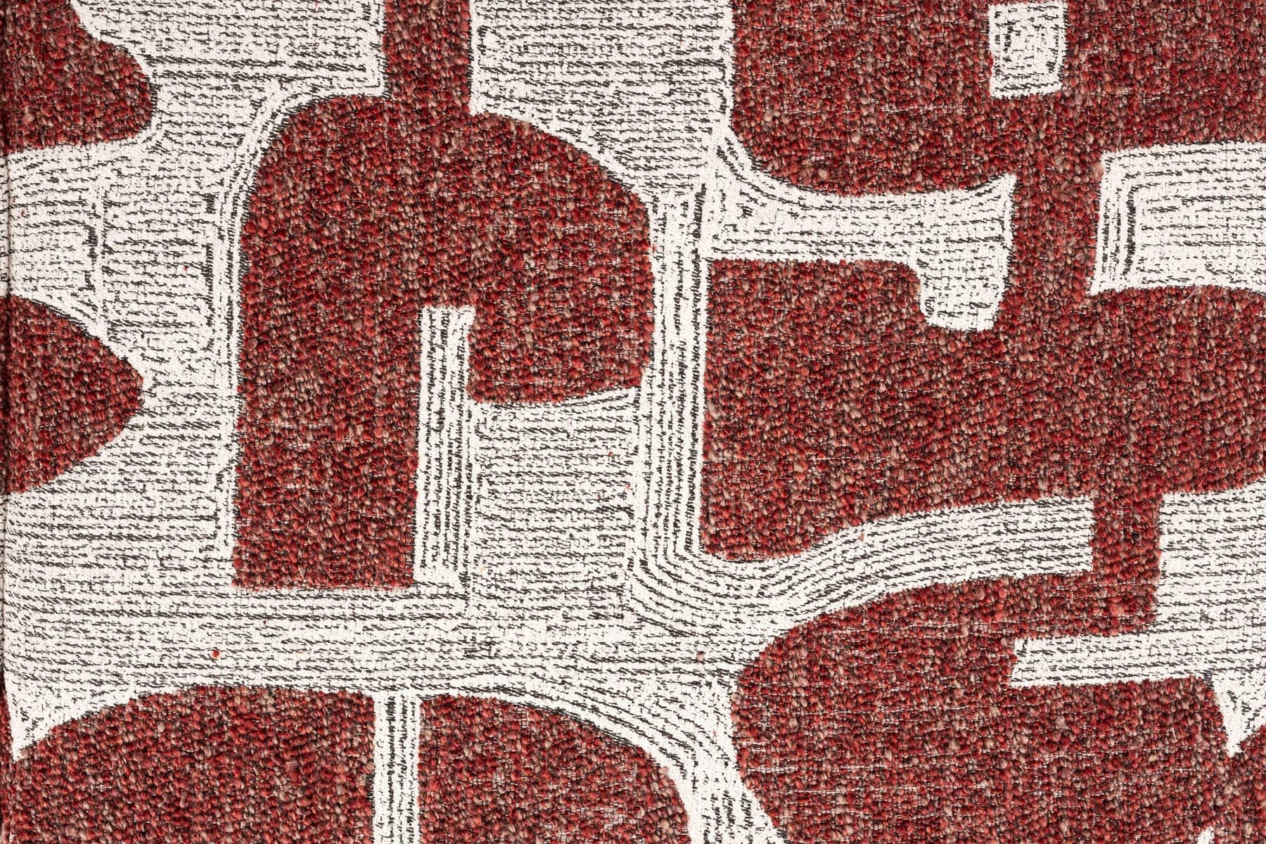 Stuhl Ridge in Rot präsentiert im Onlineshop von KAQTU Design AG. Stuhl ist von Zuiver