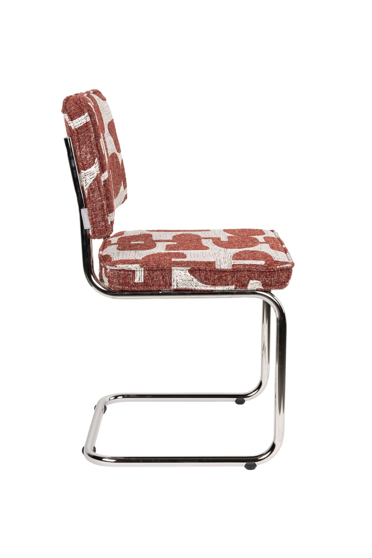 Stuhl Ridge in Rot präsentiert im Onlineshop von KAQTU Design AG. Stuhl ist von Zuiver