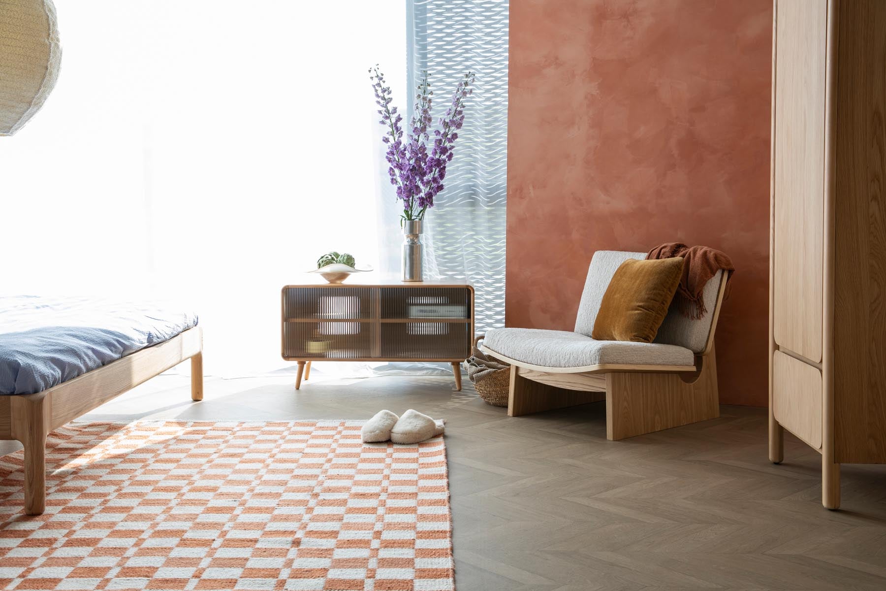 Sessel Volana in Beige präsentiert im Onlineshop von KAQTU Design AG. Sessel ist von Zuiver
