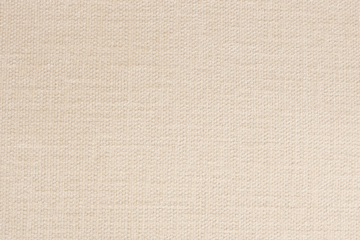 Beige gepolstertes 3-Sitzer Sofa Summer von Zuiver aus Acetat und Polyester mit PU-Schaumfüllung, Frontalansicht im Wohnraum.