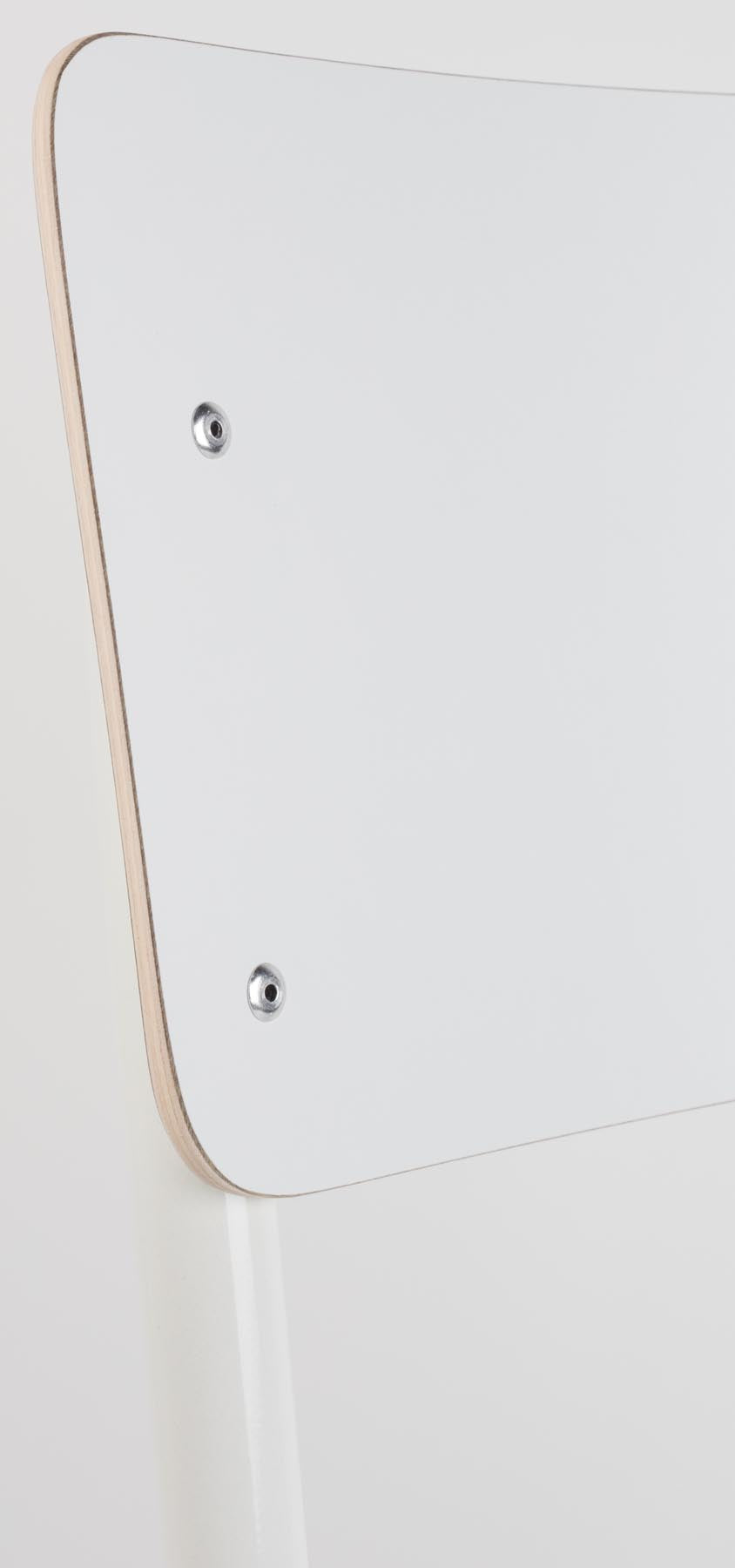 Stuhl Back to School HPL in Weiss präsentiert im Onlineshop von KAQTU Design AG. Stuhl ist von Zuiver
