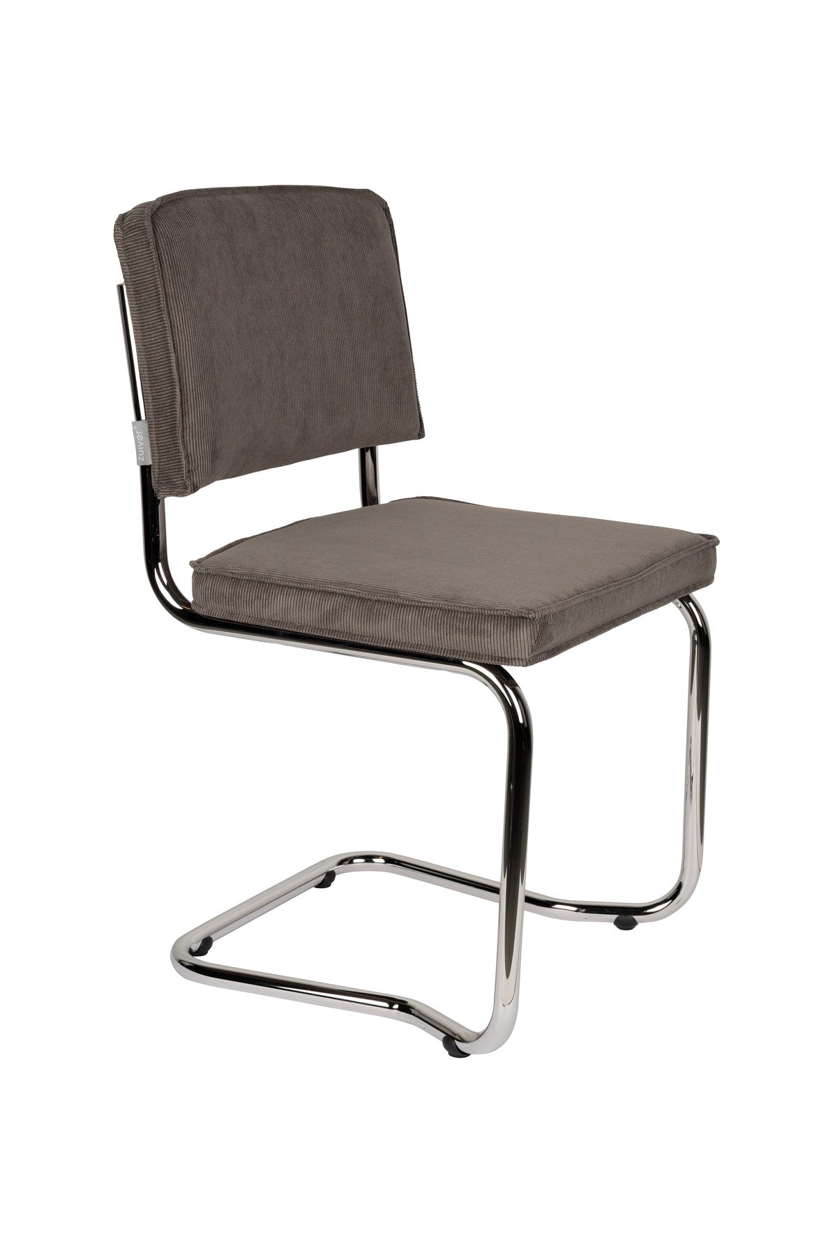 Stuhl Ridge in Dunkelgrau präsentiert im Onlineshop von KAQTU Design AG. Stuhl ist von Zuiver