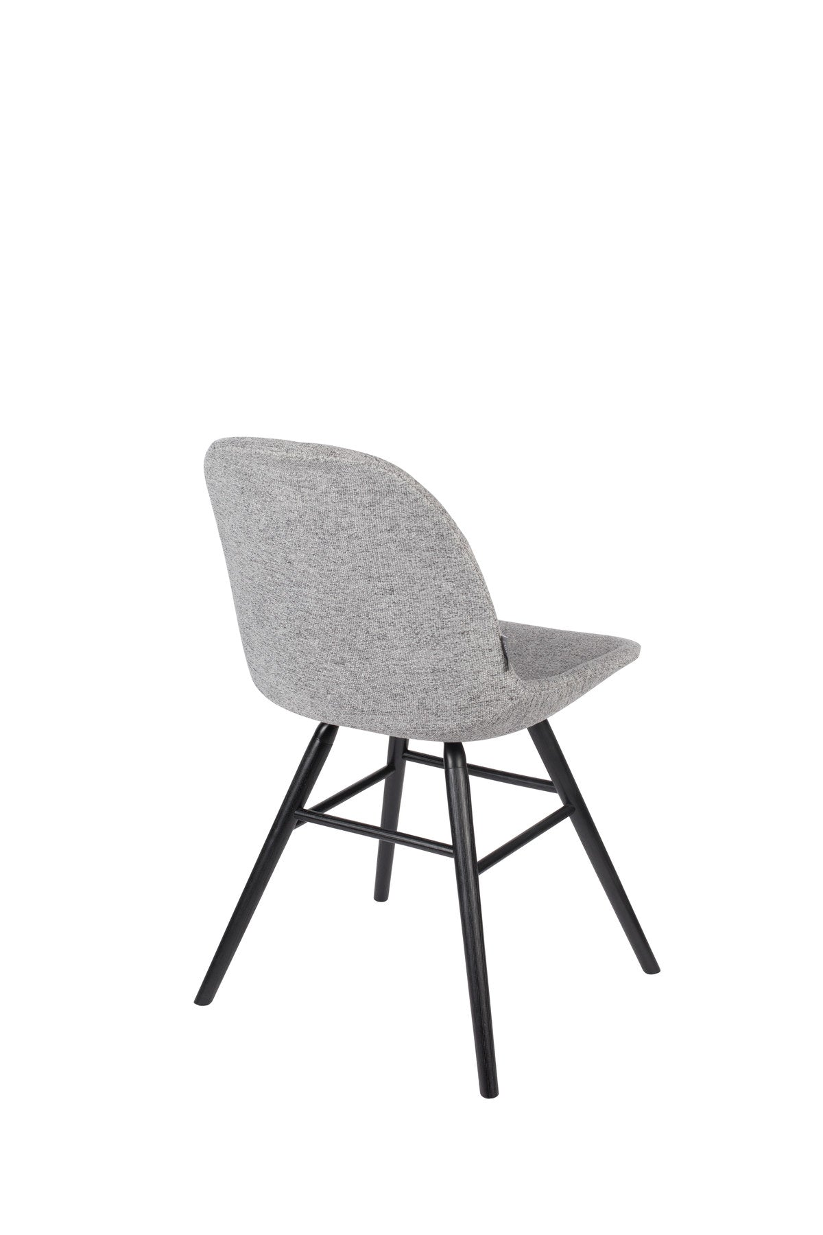 Stuhl Albert Kuip gepolstert in Grau präsentiert im Onlineshop von KAQTU Design AG. Stuhl ist von Zuiver