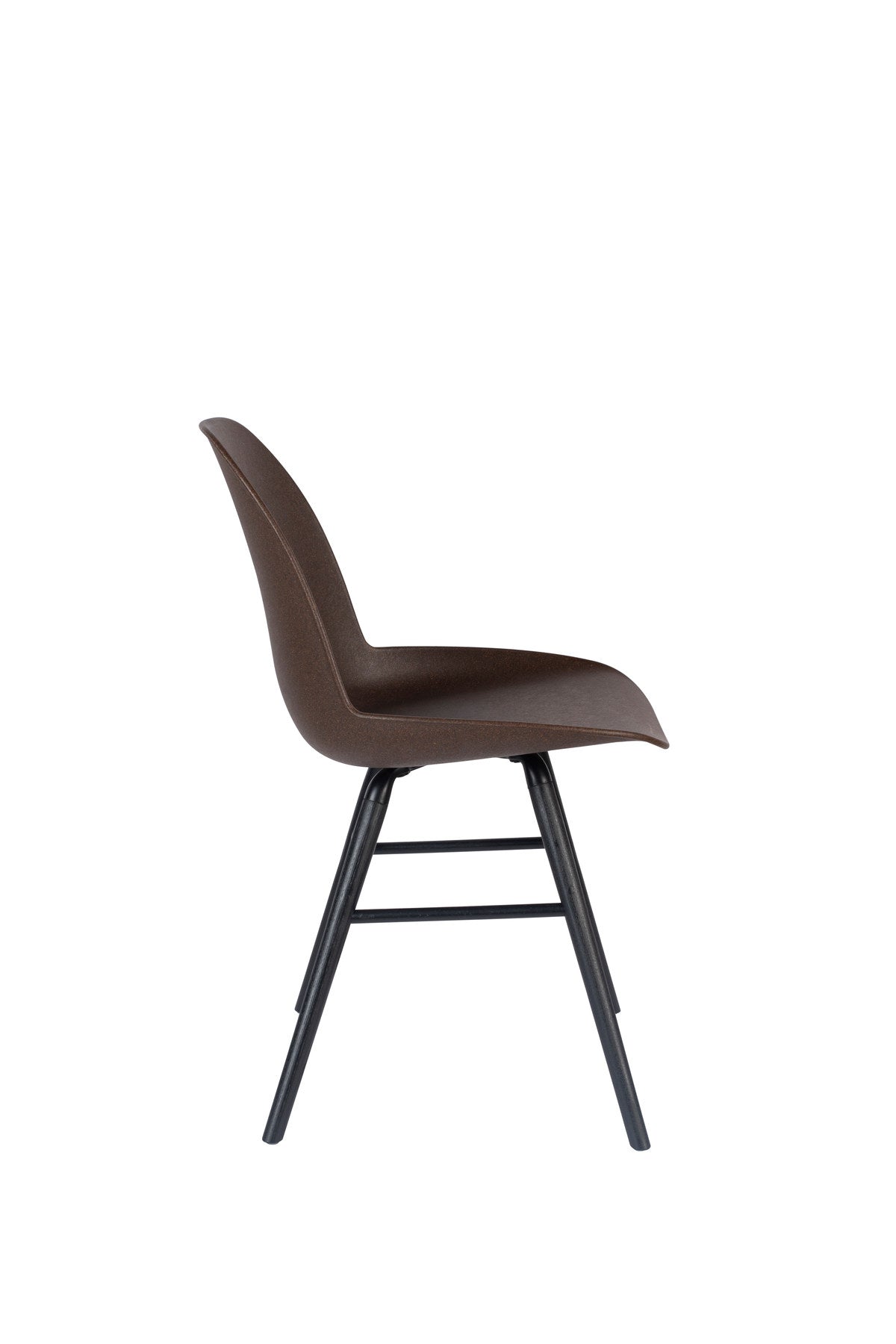 Stuhl Albert Kuip in Coffee präsentiert im Onlineshop von KAQTU Design AG. Stuhl ist von Zuiver
