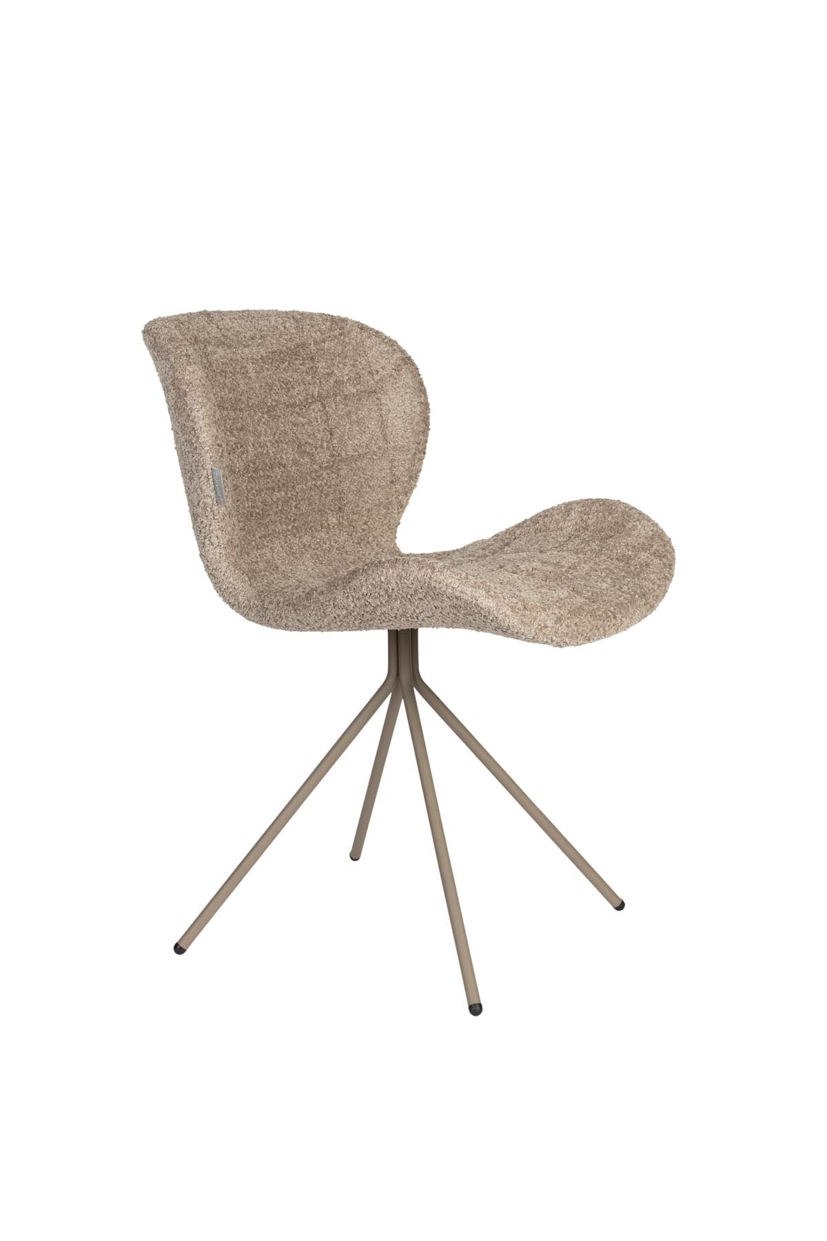 Stuhl OMG Soft in Beige präsentiert im Onlineshop von KAQTU Design AG. Stuhl ist von Zuiver