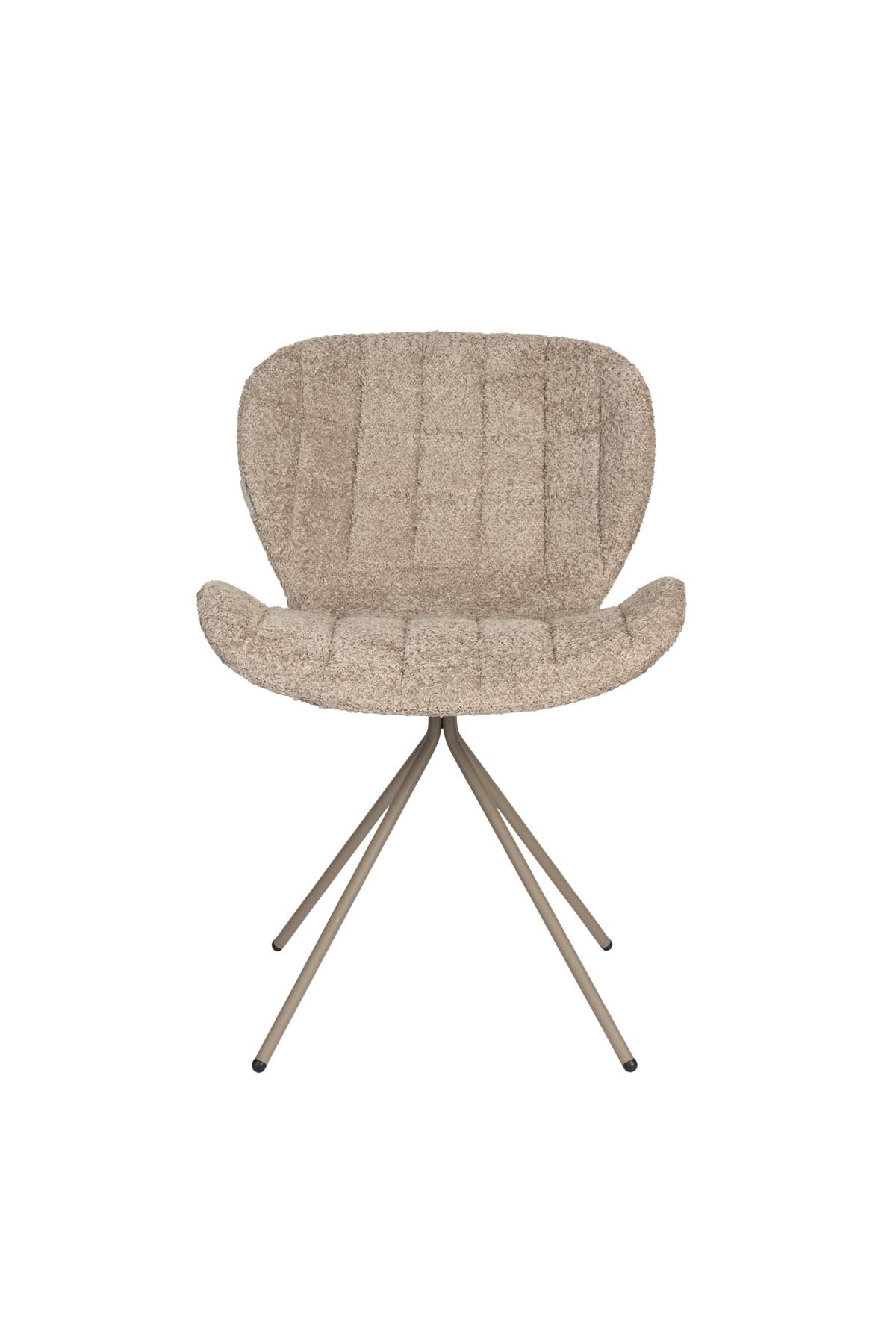 Stuhl OMG Soft in Beige präsentiert im Onlineshop von KAQTU Design AG. Stuhl ist von Zuiver
