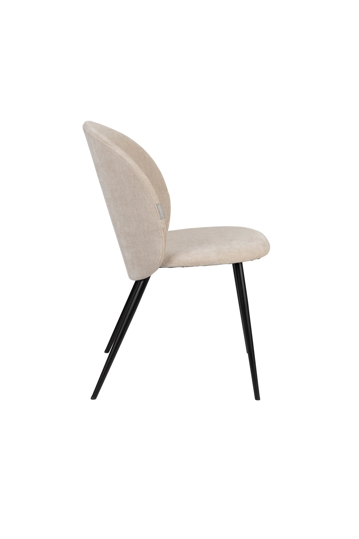 Cozy Stuhl in beige präsentiert im Onlineshop von KAQTU Design AG. Stuhl ist von Zuiver