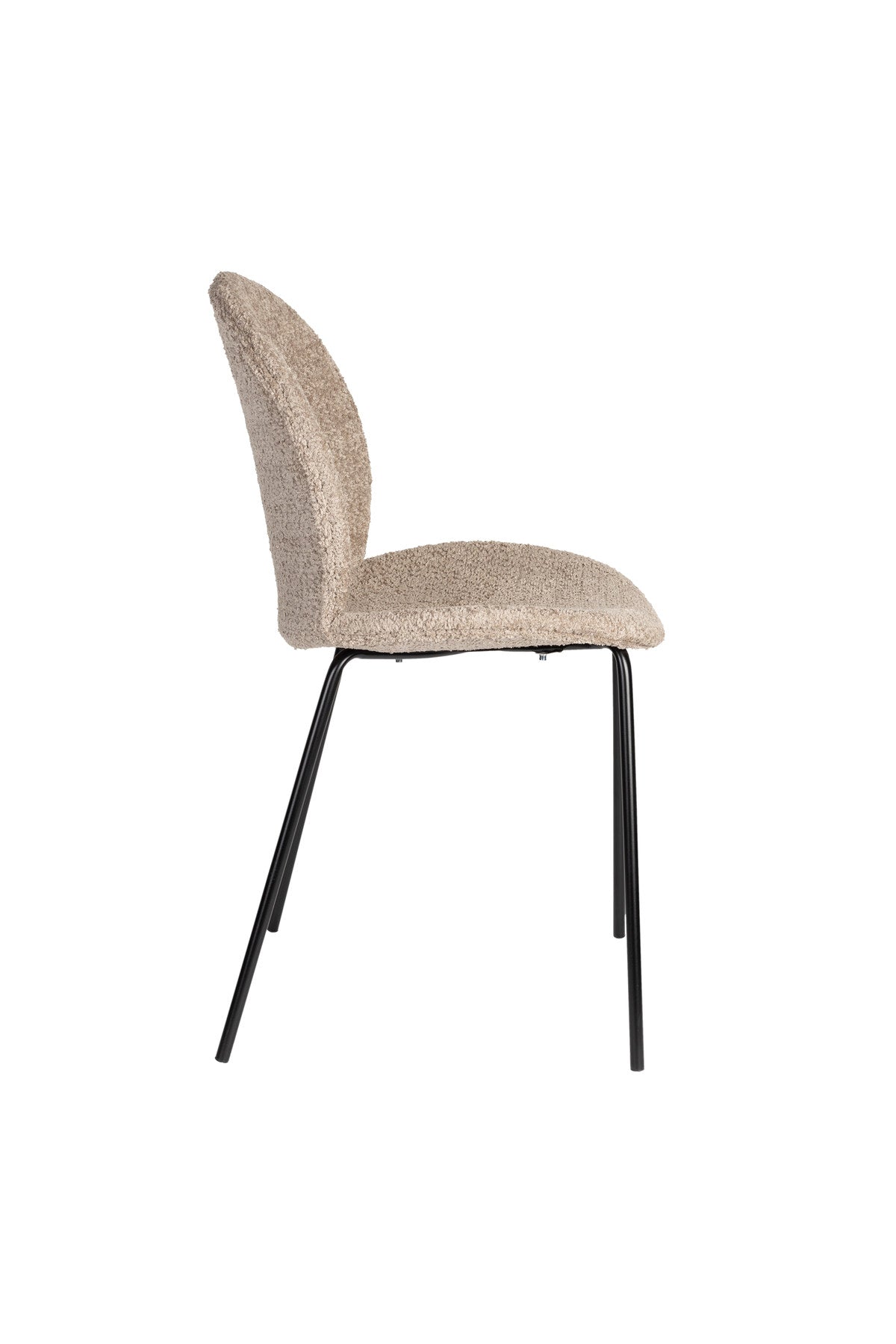 Bonnet Stuhl Beige in beige präsentiert im Onlineshop von KAQTU Design AG. Stuhl ist von Zuiver