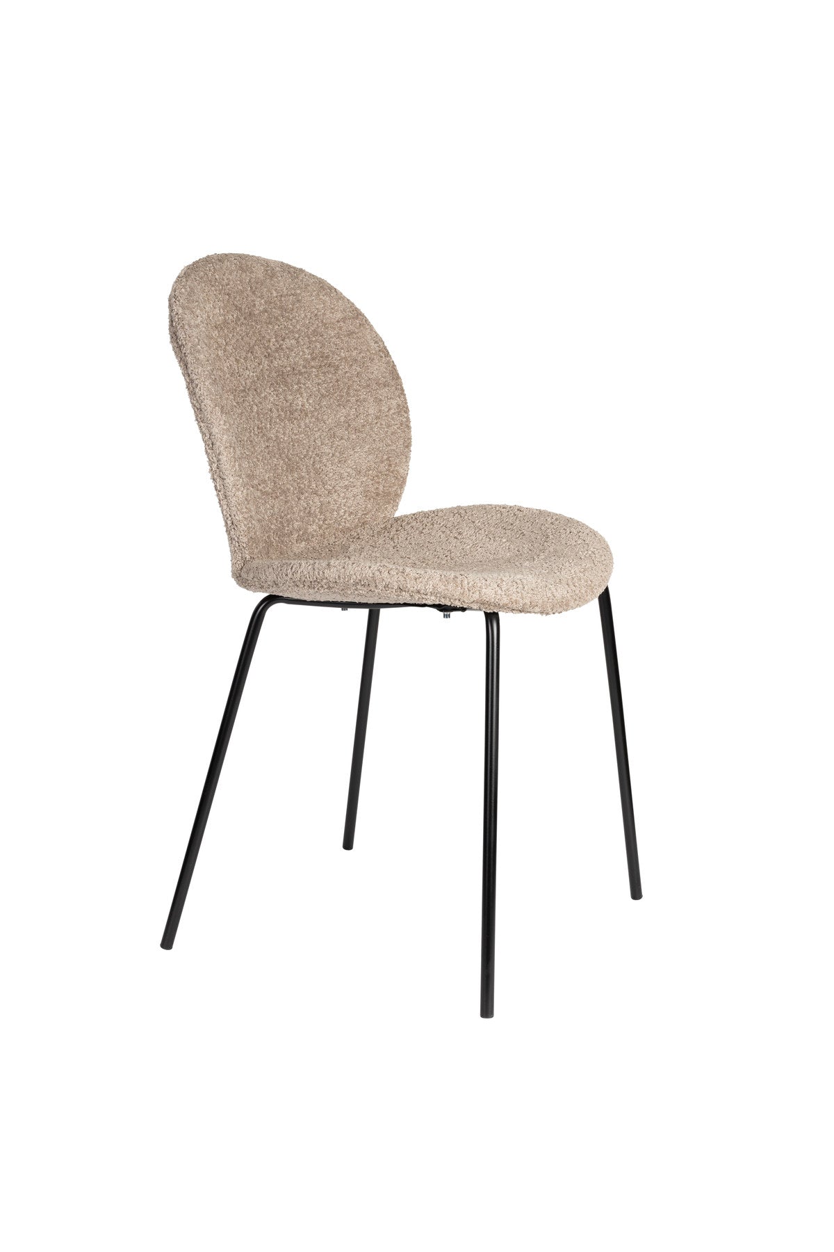 Bonnet Stuhl Beige in beige präsentiert im Onlineshop von KAQTU Design AG. Stuhl ist von Zuiver
