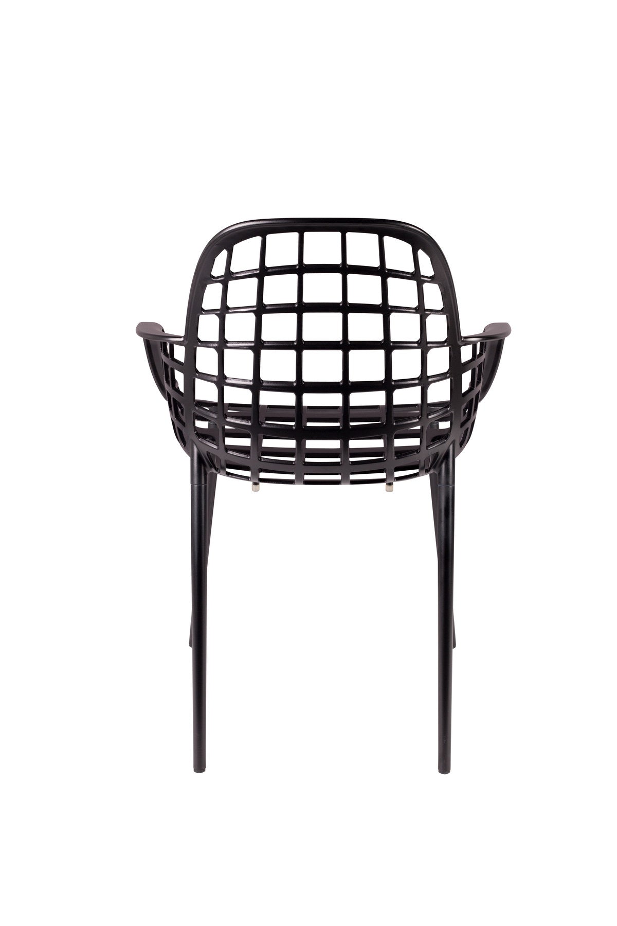 Gartenstuhl mit Armlehne Albert Kuip in Schwarz präsentiert im Onlineshop von KAQTU Design AG. Gartenstuhl mit Armlehnen ist von Zuiver