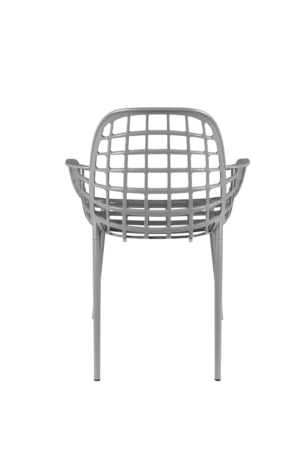 Gartenstuhl mit Armlehne Albert Kuip in Hellgrau präsentiert im Onlineshop von KAQTU Design AG. Gartenstuhl mit Armlehnen ist von Zuiver