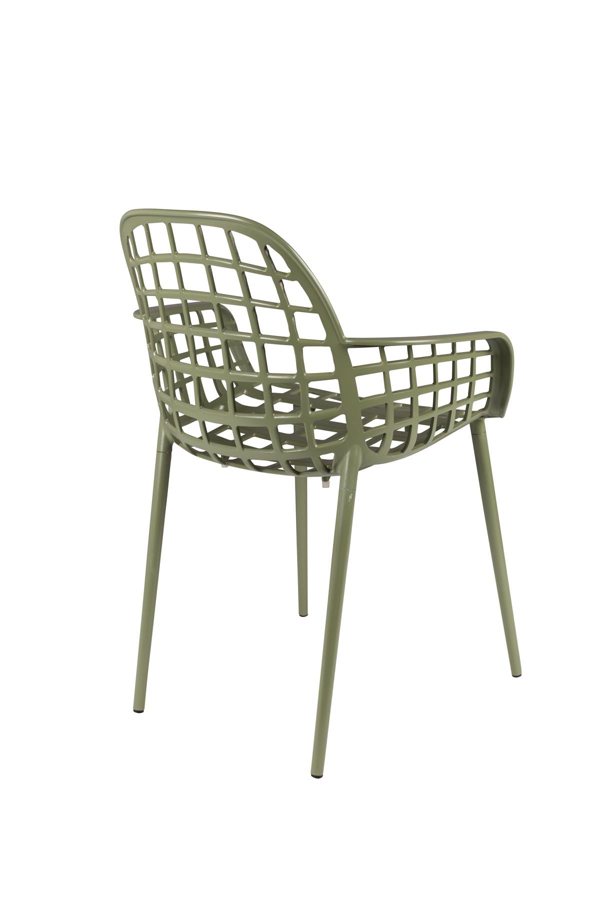 Gartenstuhl mit Armlehne Albert Kuip in Grün präsentiert im Onlineshop von KAQTU Design AG. Gartenstuhl mit Armlehnen ist von Zuiver