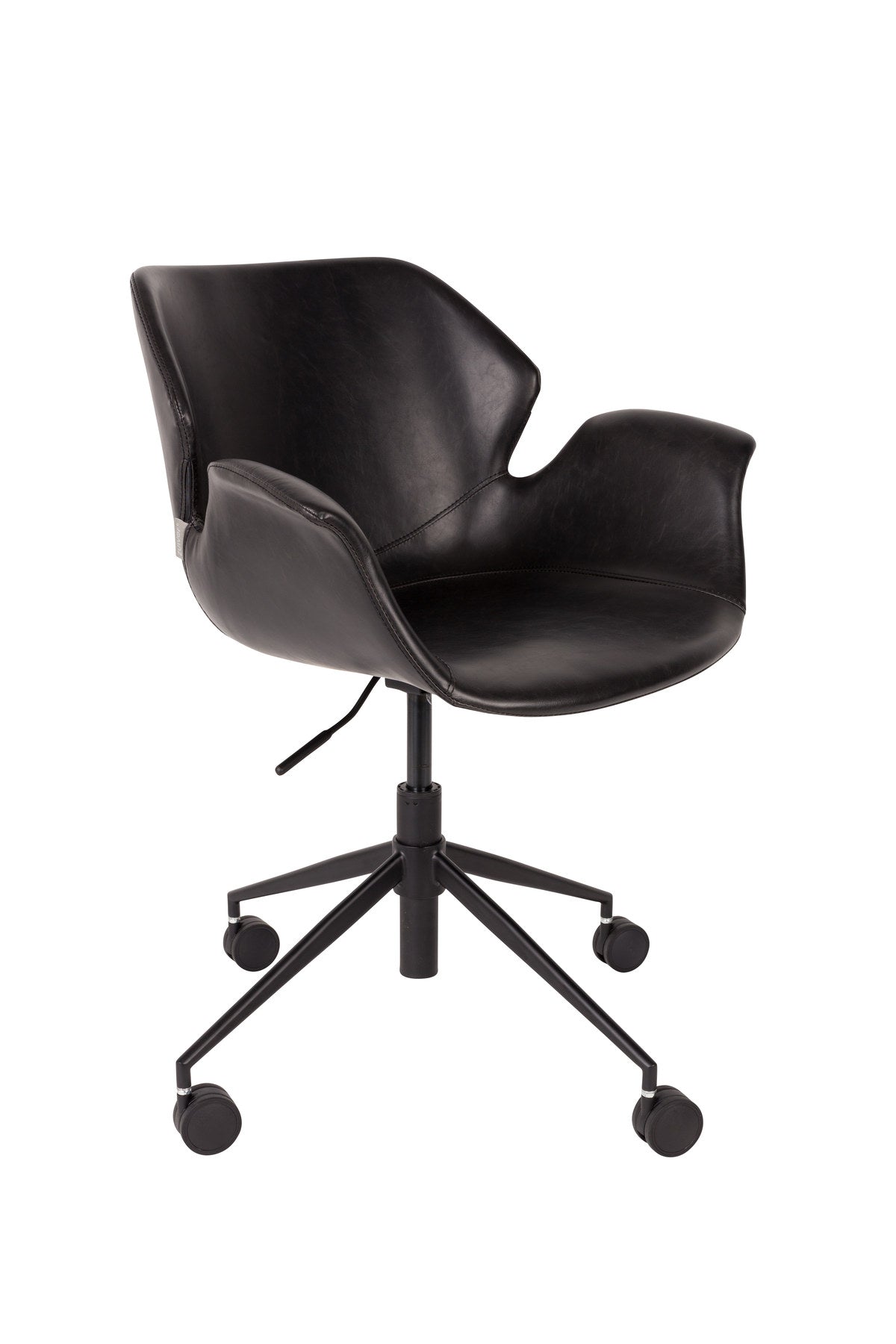 Bürostuhl Nikki in Schwarz präsentiert im Onlineshop von KAQTU Design AG. Bürostuhl ist von Zuiver