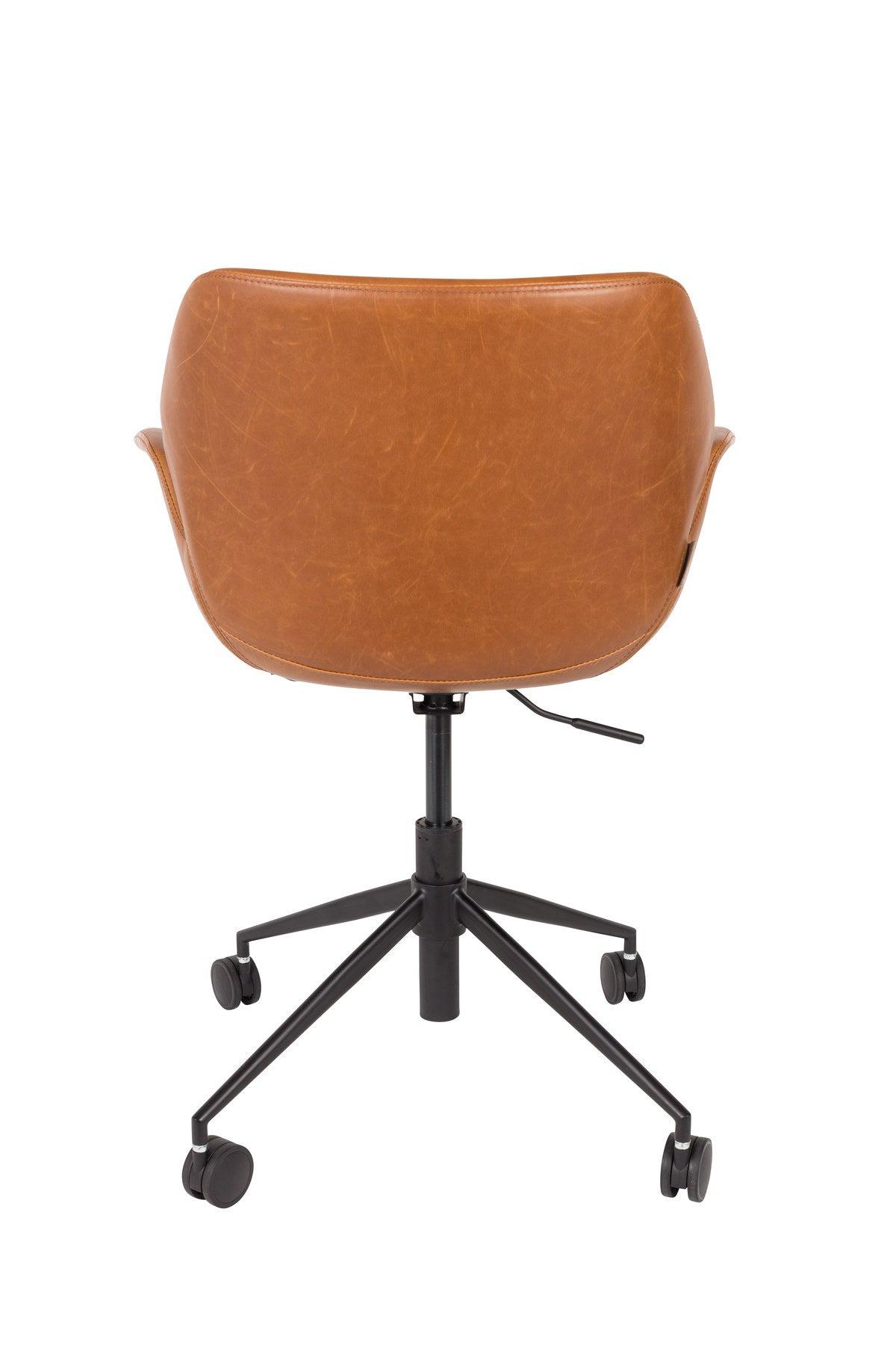 Bürostuhl Nikki in Braun präsentiert im Onlineshop von KAQTU Design AG. Bürostuhl ist von Zuiver